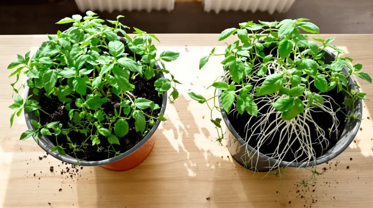 « Arrêtez d&rsquo;arroser vos semis de tomates » : ce conseil de maraîcher semble fou, mais voyez la différence des racines